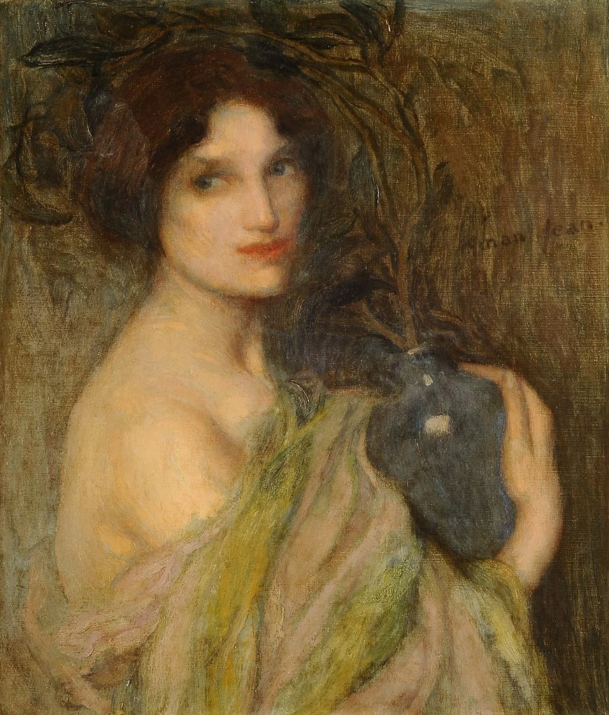 Donna con il vetro blu - Museo Nazionale di Belle Arti, Buenos Aires